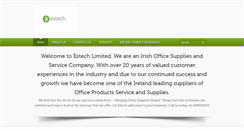 Desktop Screenshot of estech.ie
